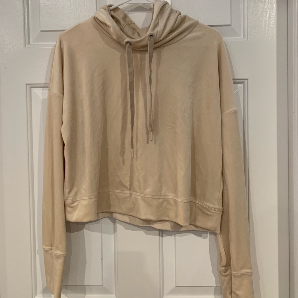 Aerie offline velvet hoodie, S